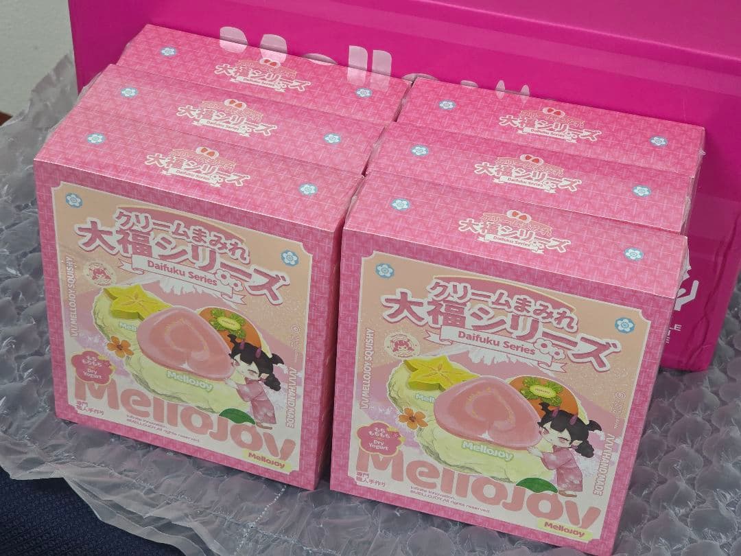 即日発送【未開封6個】大人気　大福シリーズ　ペリペリピンク箱ビック