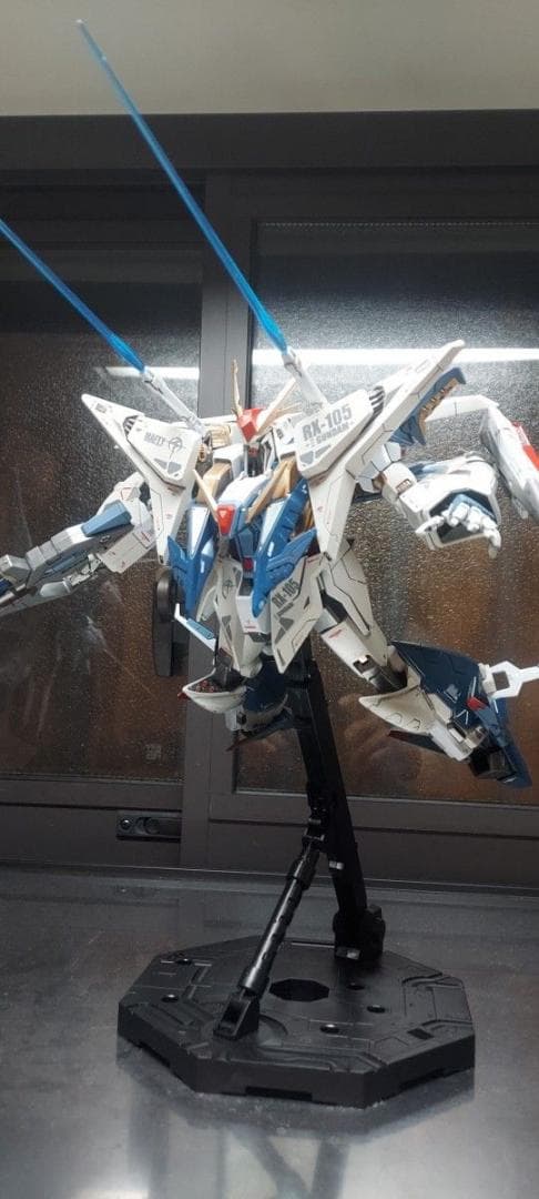 HG クスィー（Ξ）ガンダム ペーネロペー　塗装み完成品２体セット