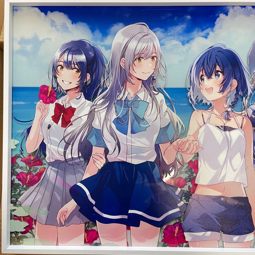 色づく世界の明日から × 白い砂のアクアトープ コラボ 高級アクリルアート