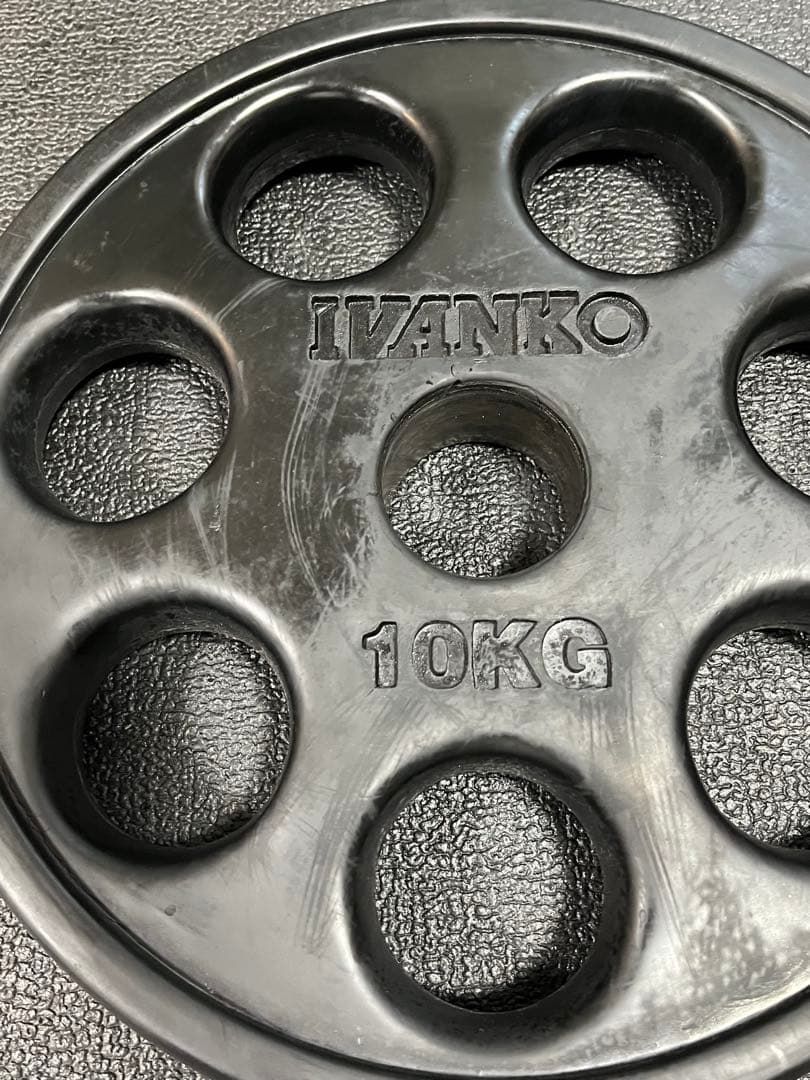 IVANKO 10KG バーベルプレート 2個セット