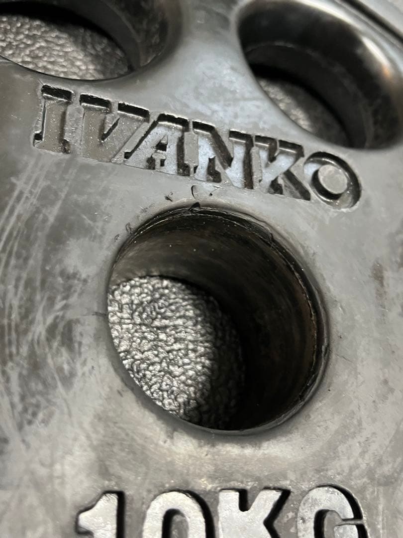 IVANKO 10KG バーベルプレート 2個セット
