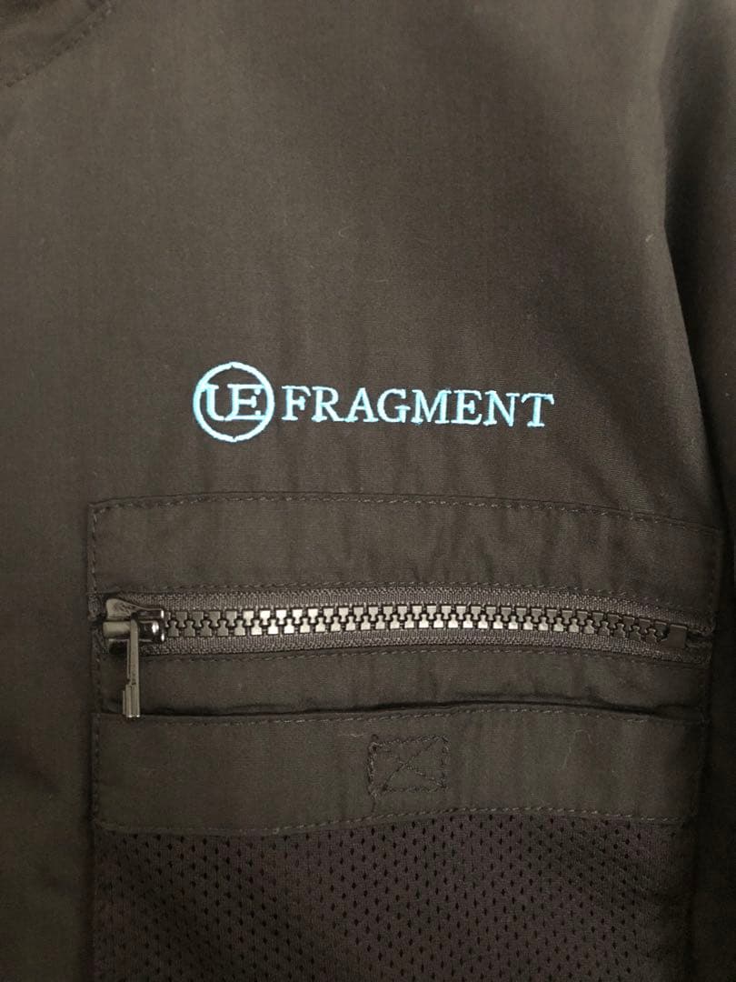 FRAGMENT ×UEブラックジャケット ポケット付き