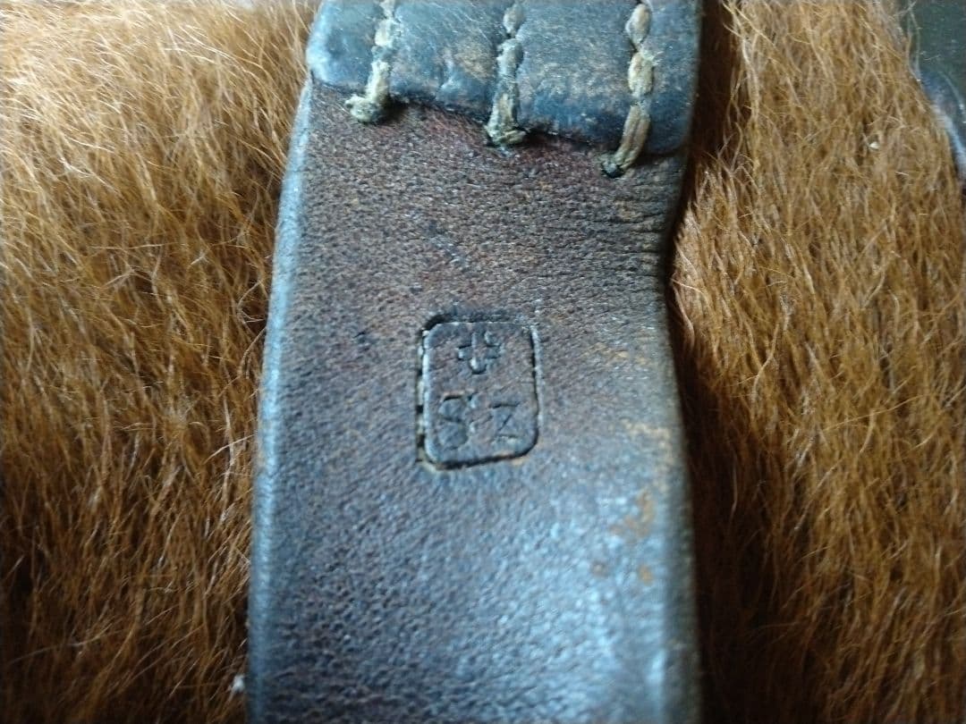 1940年代頃スイス軍馬毛リュック　ミリタリー　ディスプレイ　ナイジェルクーボン