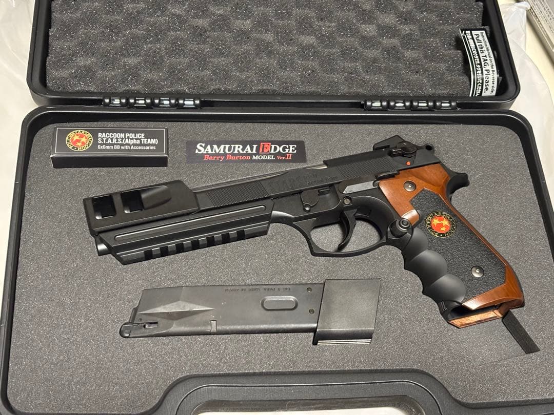 東京マルイ SAMURAI EDGE Barry Burton MODEL 2