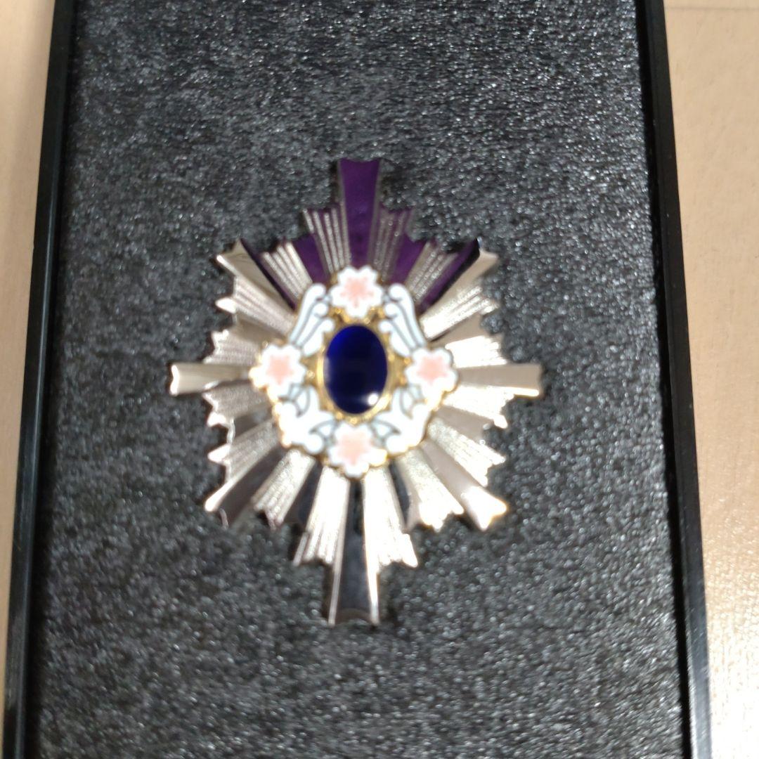 【旧タイプ 極美品】第三級防衛功労章 平成21〜31年 綬無 勲章 徽章 記念章