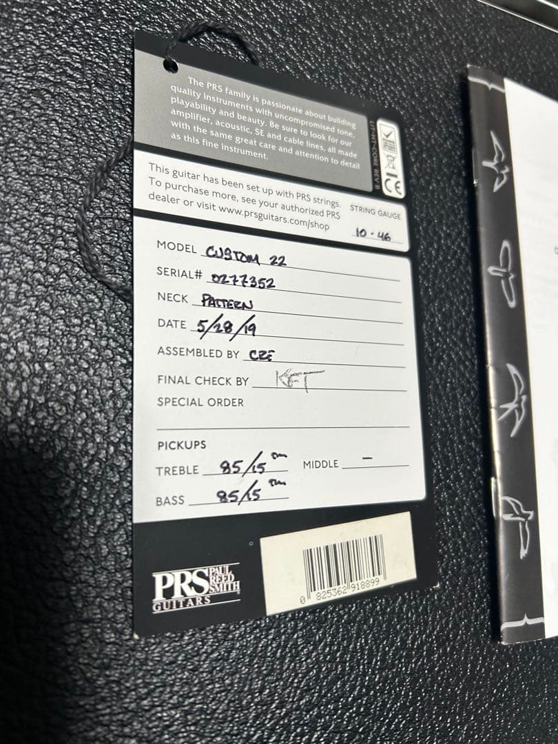 PRS custom22 DsKs