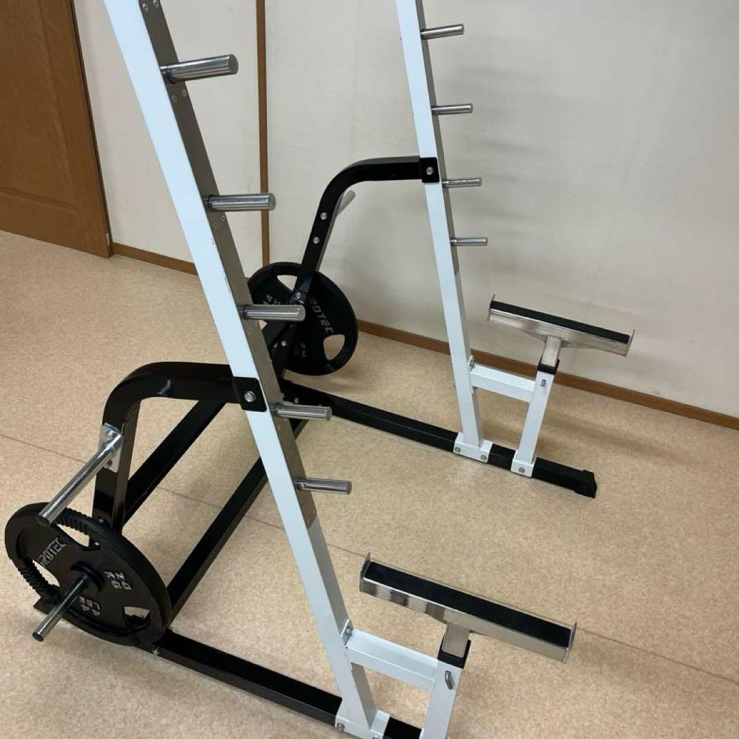 梅しゃん　IROTEC パワースクワットラック①