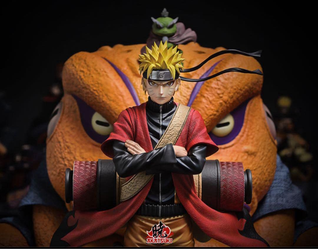 ナルト仙人モード登場　ナルト疾風伝 NARUTO フィギュア　ガレージキット