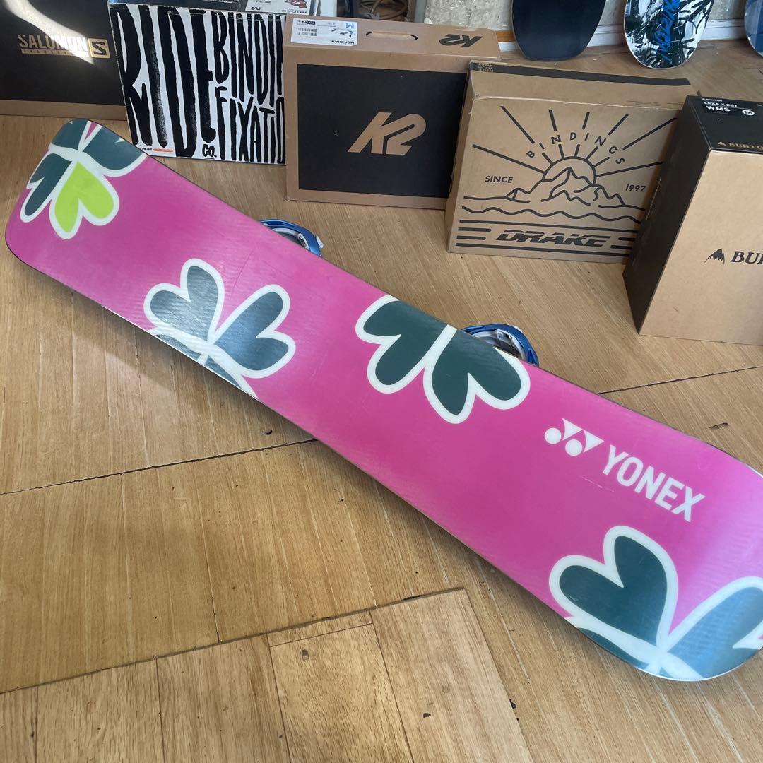 YONEX×KISSMARK　良質国産　バイン付スノーボードセット　ヨネックス