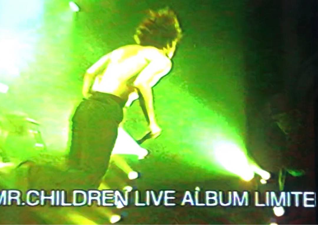 Mr.Children 未発売 1/42 LIVE VHSビデオ 非売品 貴重