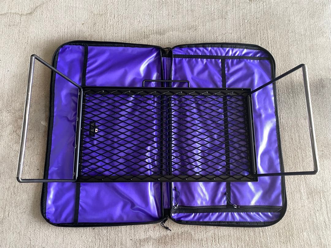 美品 サンゾー工務店I RON TABLE アイアンテーブル ケース&ワッペン