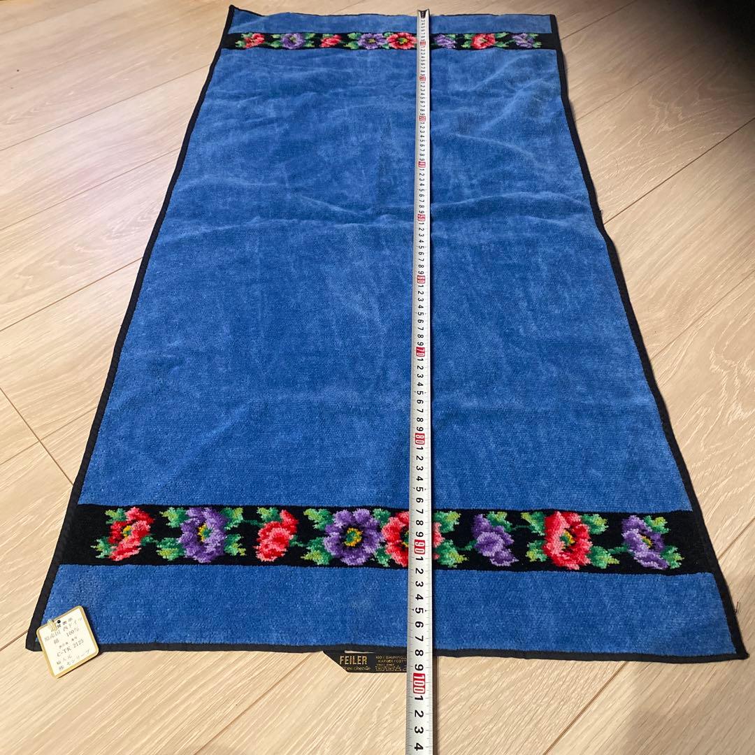 FEILER 花柄刺繍 バスタオル C-TK 2125