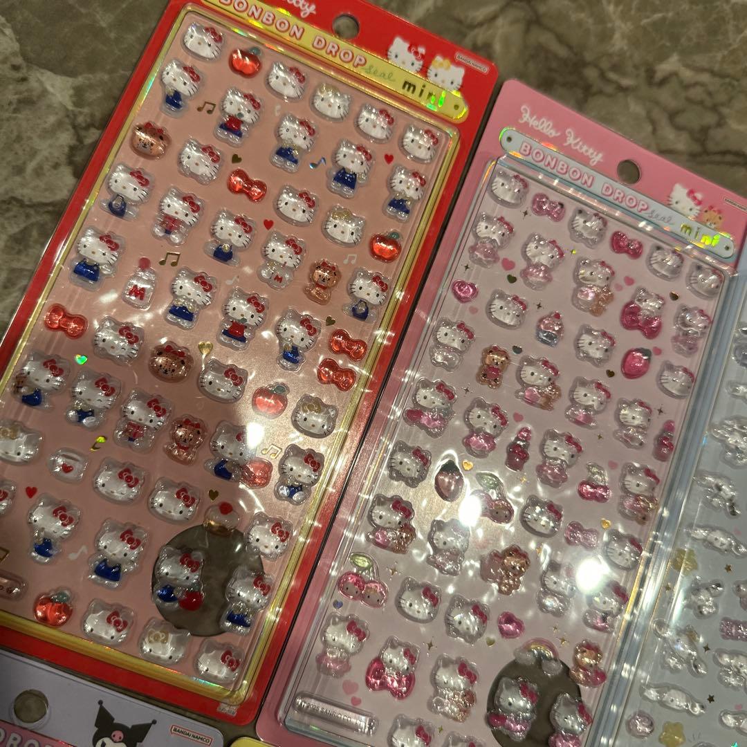 最終値下げ　正規品　8点セット正規品　ボンボンドロップシールミニminiサンリオ