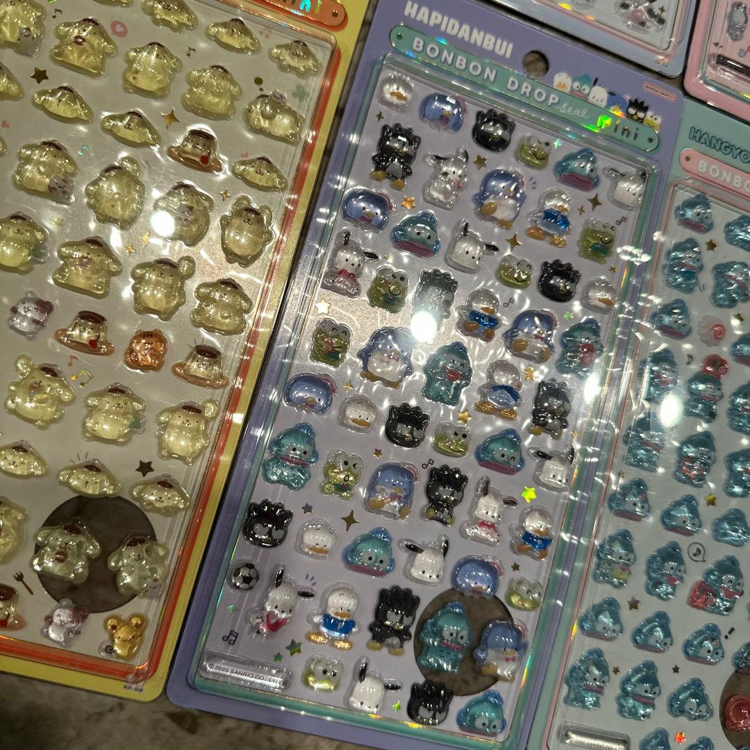 最終値下げ　正規品　8点セット正規品　ボンボンドロップシールミニminiサンリオ