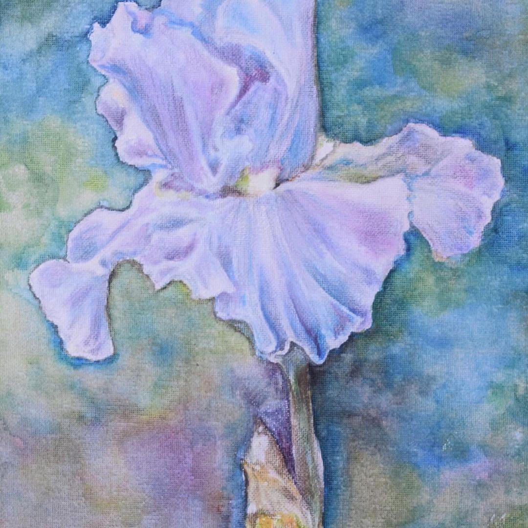 受注制作：花のパステル画