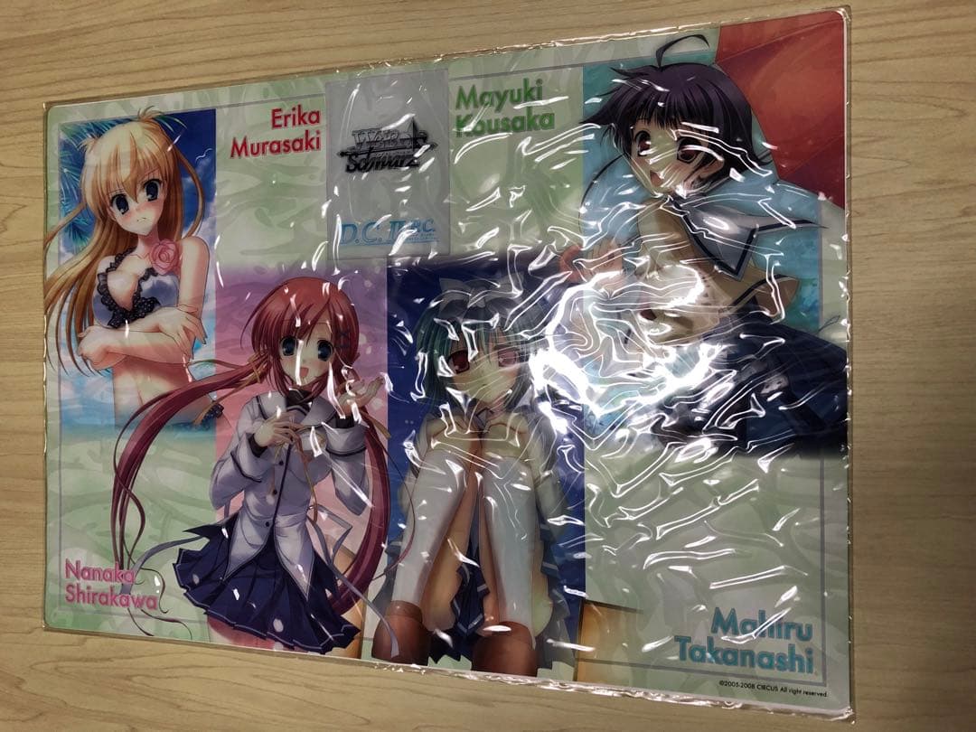 ヴァイスシュヴァルツ　ダカーポ　ビニール製　プレイマット　ブシロード