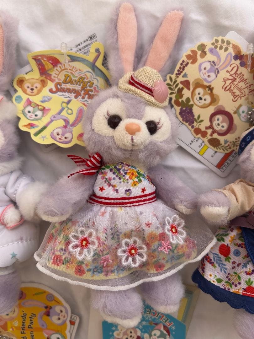 ステラルー　ジェラトーニ　ダッフィー　ぬいぐるみバッチ