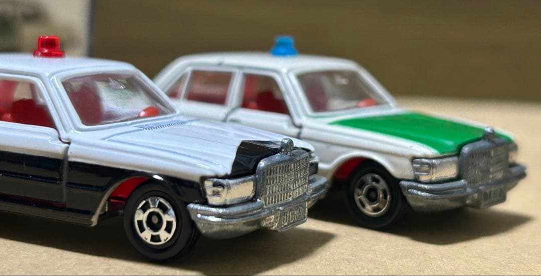 日本製 トミカ メルセデス ベンツ パトロールカー 2台セット 高島屋