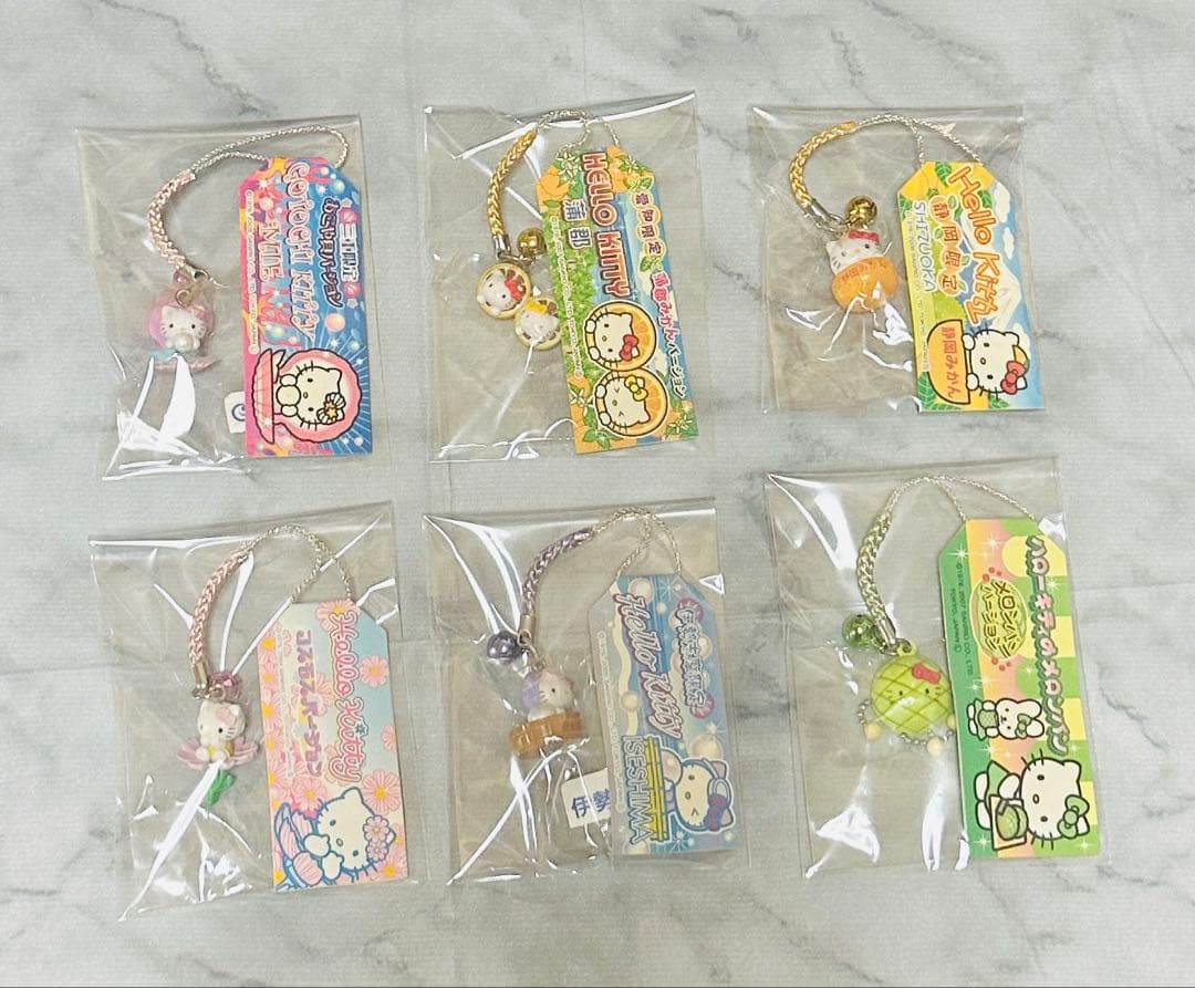 ハローキティ ご当地根付ストラップ 160個