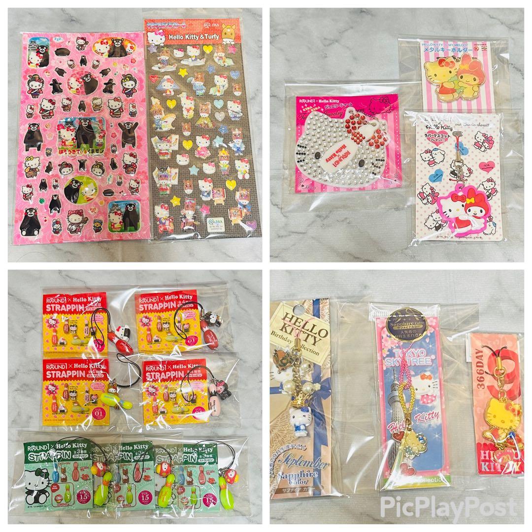 ハローキティ ご当地根付ストラップ 160個