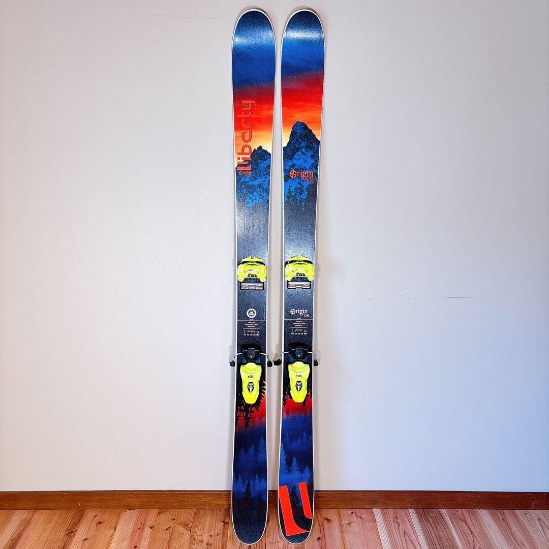 【超美品】 LIBERTY SKIS リバティスキー チロリア 金具付