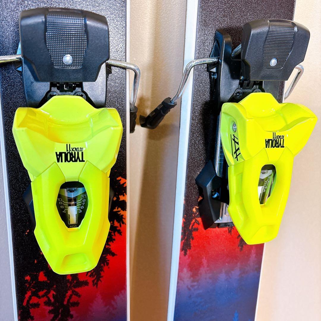 【超美品】 LIBERTY SKIS リバティスキー チロリア 金具付