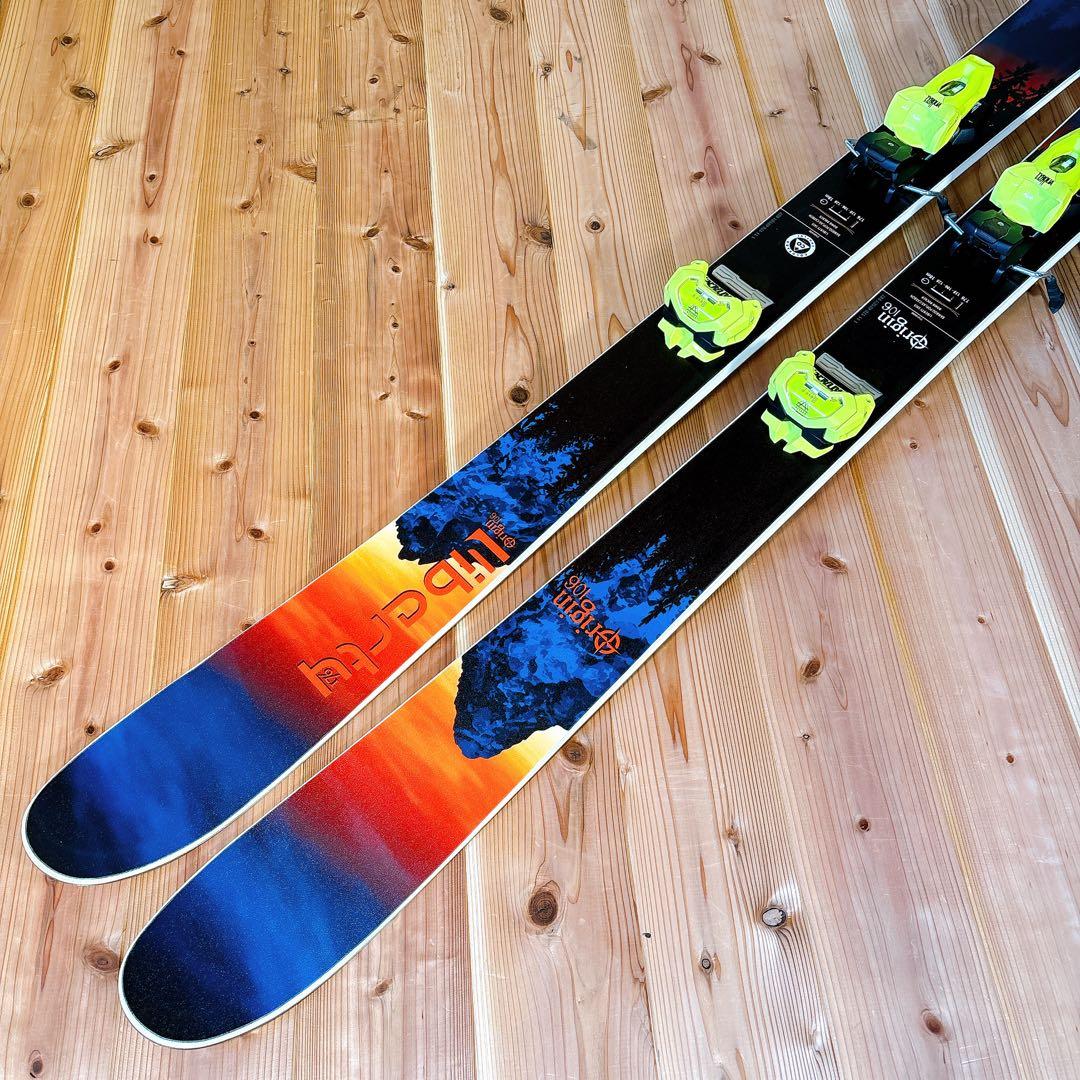 【超美品】 LIBERTY SKIS リバティスキー チロリア 金具付