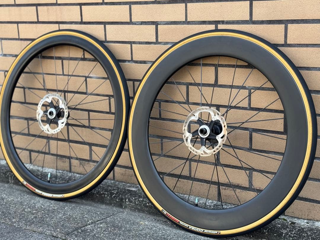 ジャイアント　SLR1 カーボンホイール　DISC シマノ　11/12速対応