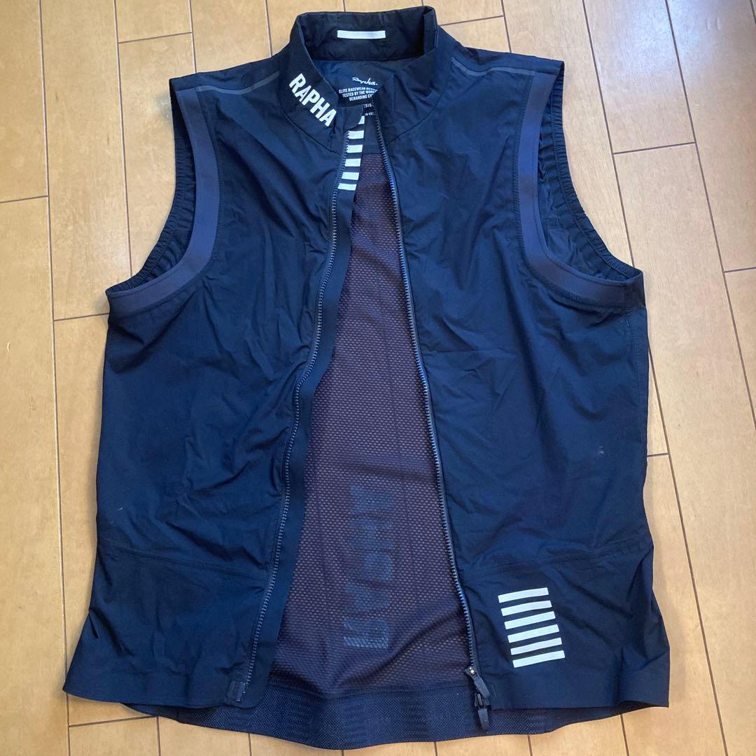 美品　ラファ Rapha サイクルベスト ジレ 黒　Mサイズ