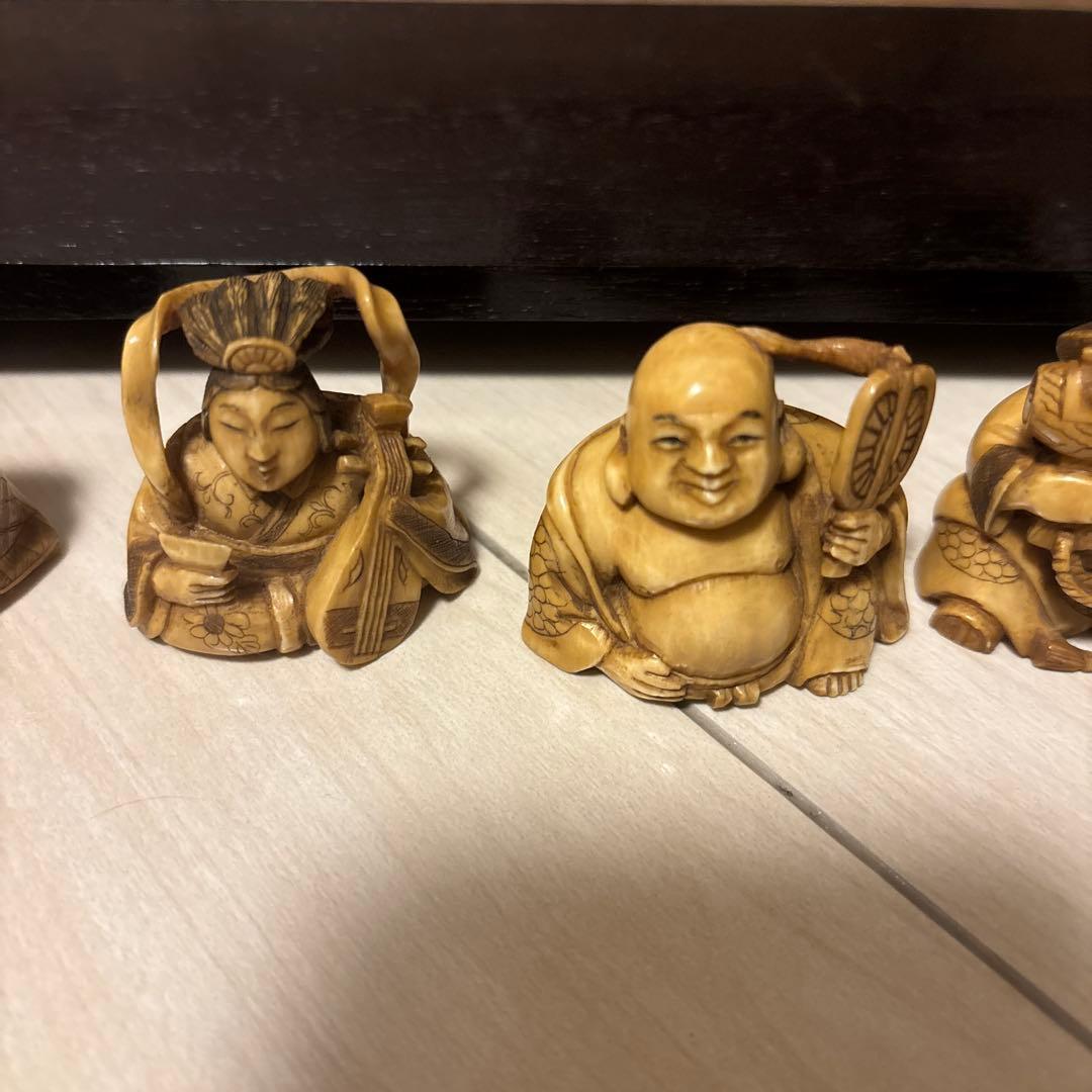 古董品‼️七福神 フィギュア 7体セット