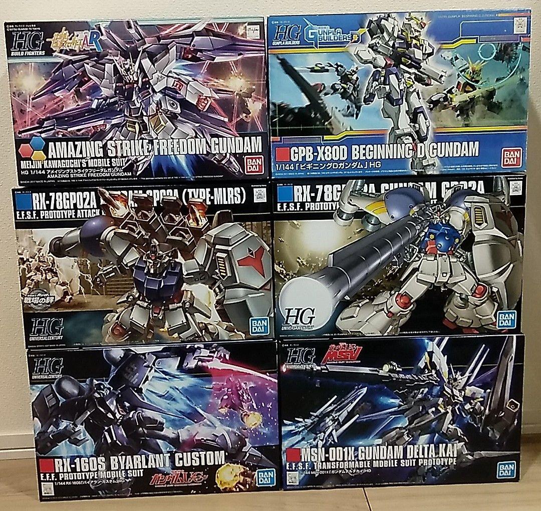 ⚪☆hide☆after　■HG 6体1セット