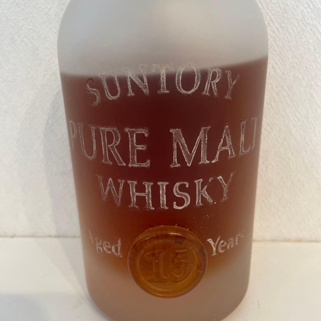 サントリー　ピュアモルトウイスキー15年　大丸創業270年記念限定