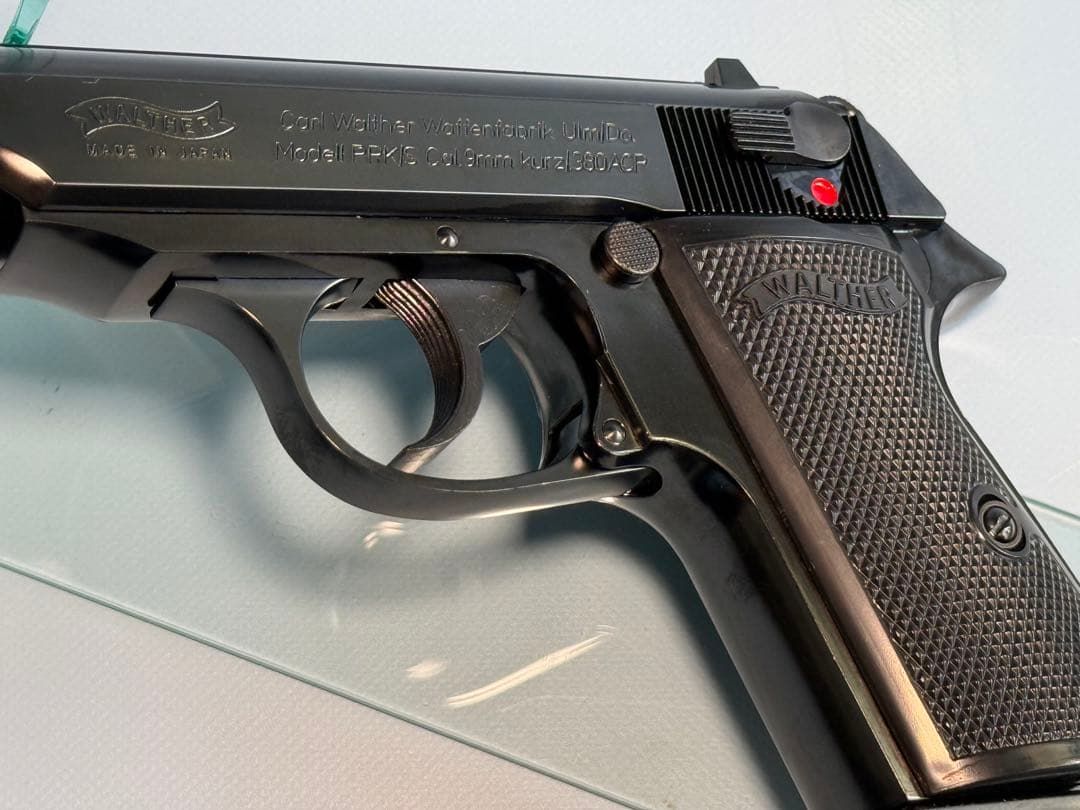 マルゼン製ワルサーニューPPK/Sブラックメタルモデル（ガスブローバック）