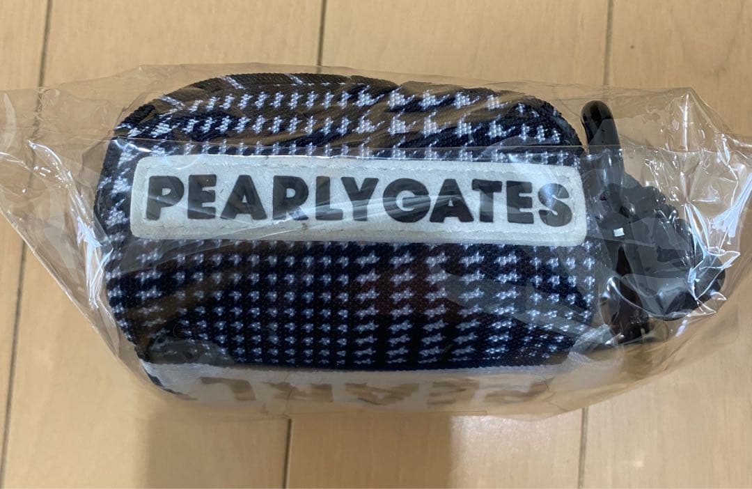 パーリーゲイツ　ボールポーチ　千鳥柄