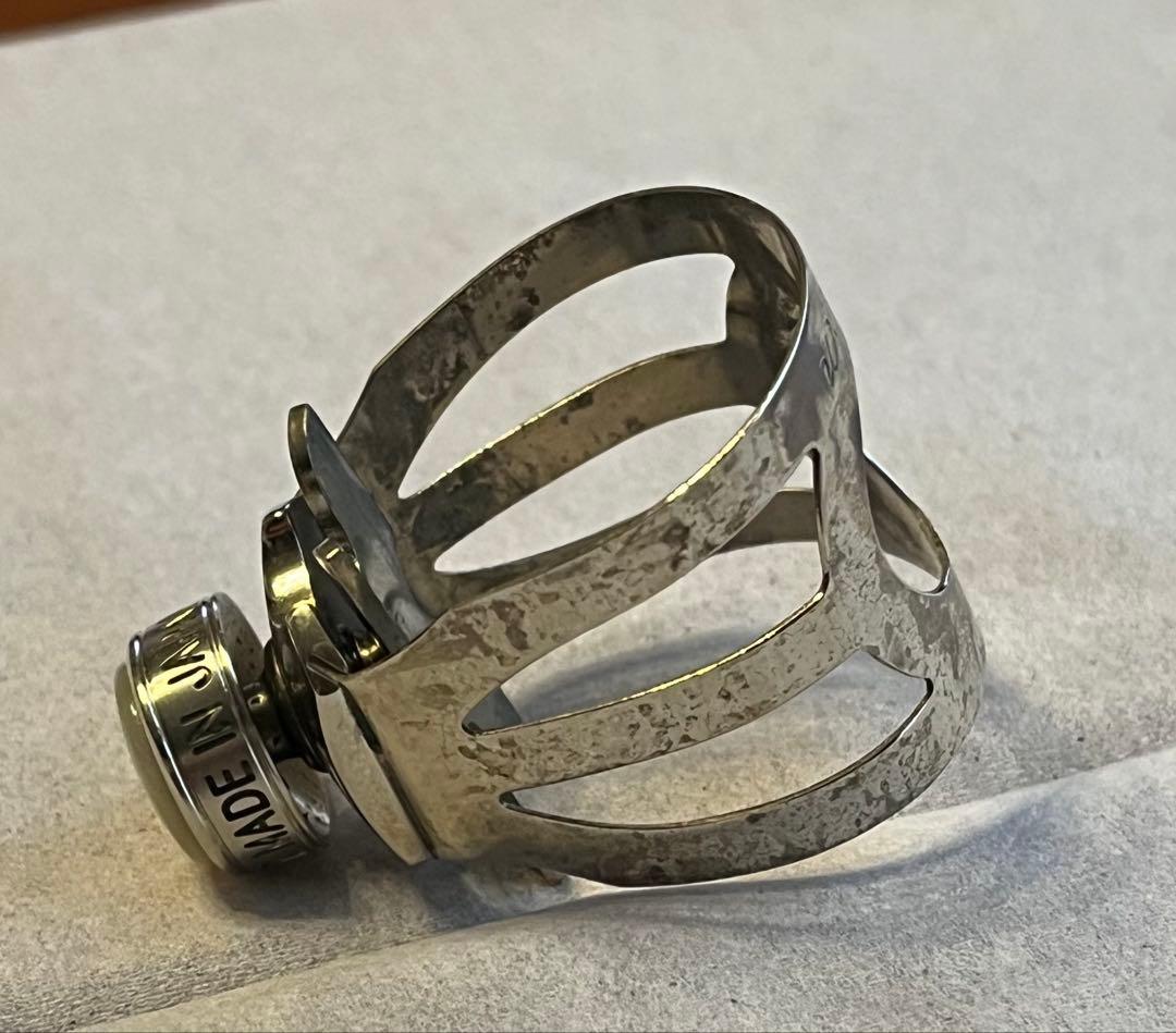 テナーサックス リガチャー【ウッドストーンCLASSIC】ニッケルシルバー #9