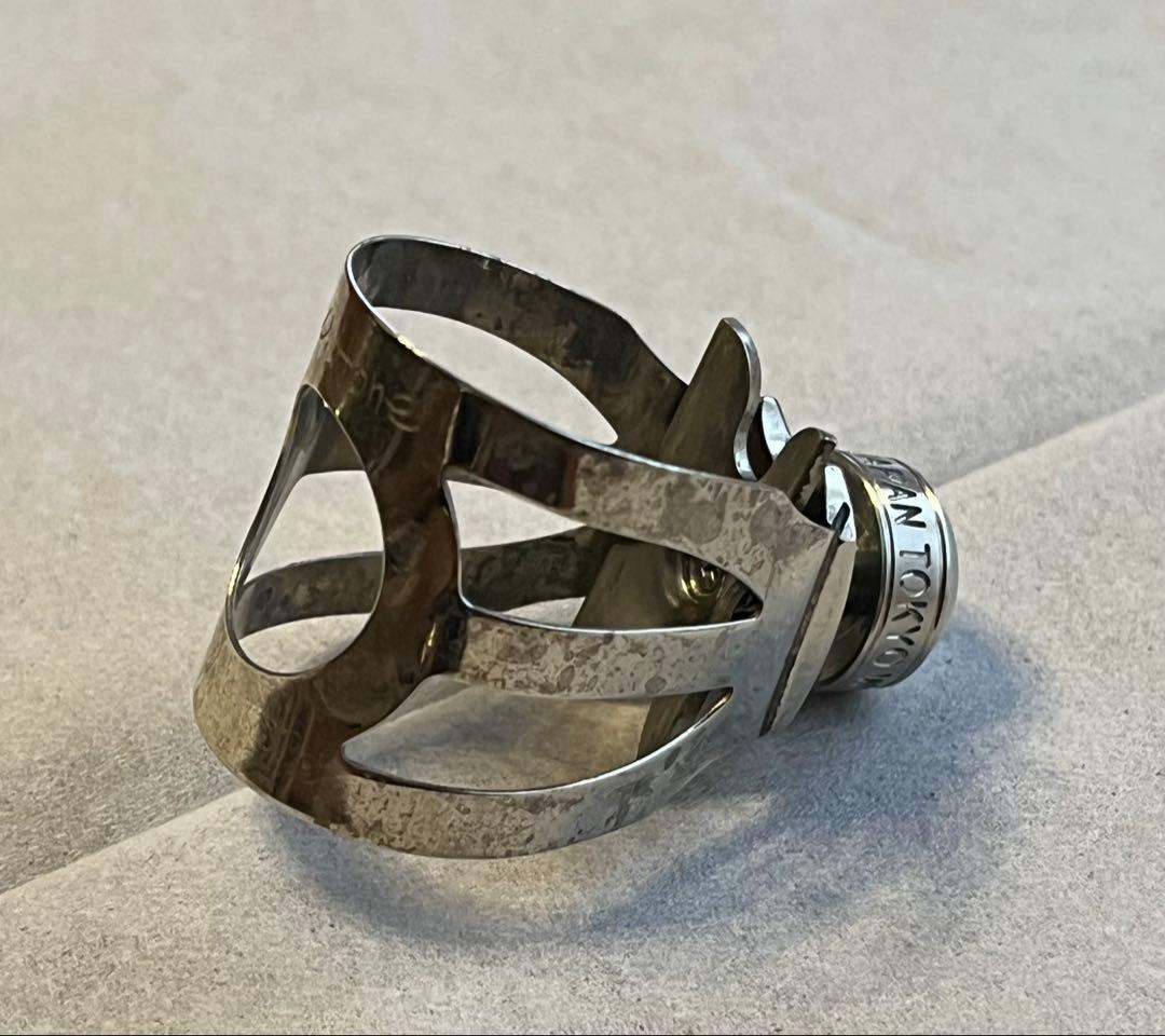 テナーサックス リガチャー【ウッドストーンCLASSIC】ニッケルシルバー #9