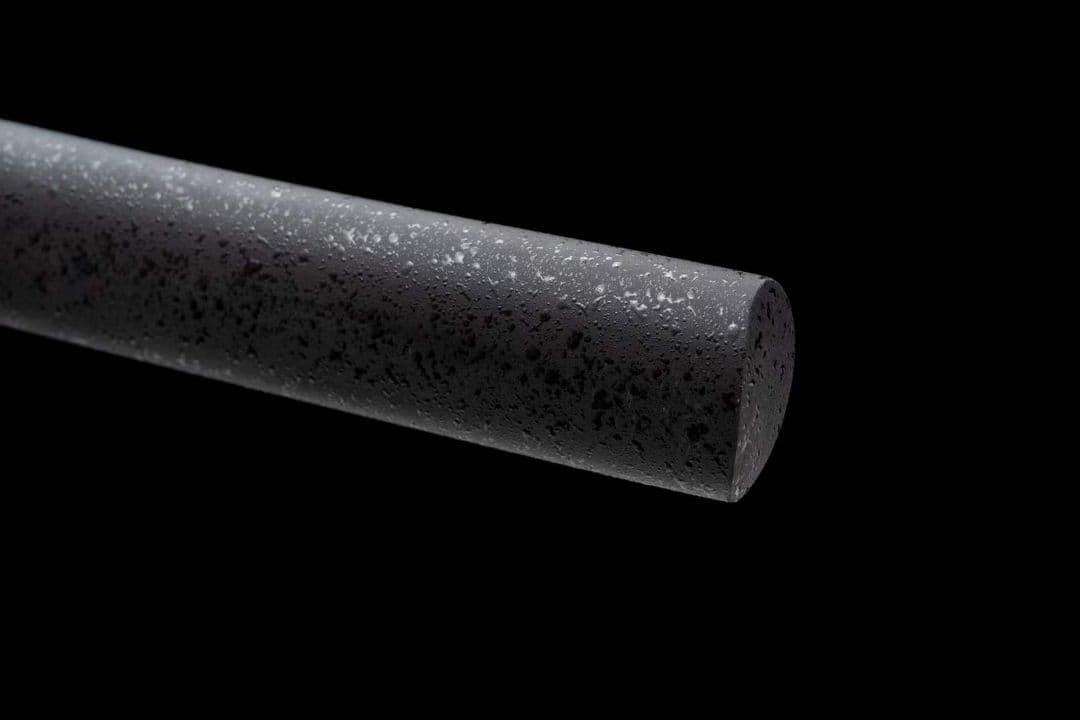 研磨模様鋼居合刃20230520 古兵器 武具　刀装具　日本刀　模造刀 居合刀