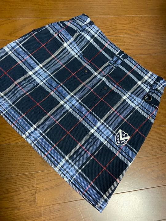 パーリーゲイツ チェックのスカート