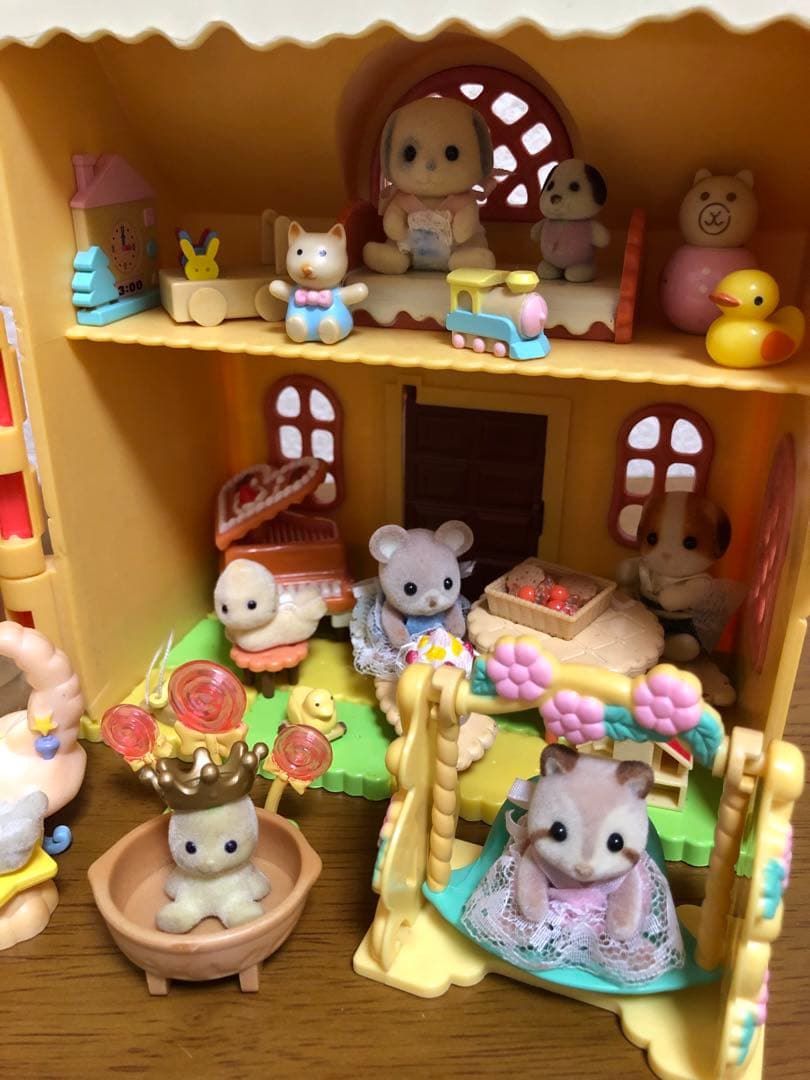 シルバニアファミリーおかしの家 小さな妖精たち 赤ちゃんセット