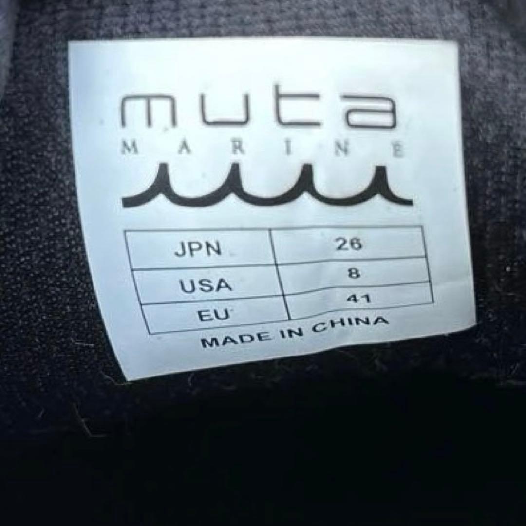 muta muta ゴルフシューズ 合成皮革 26cm 美品