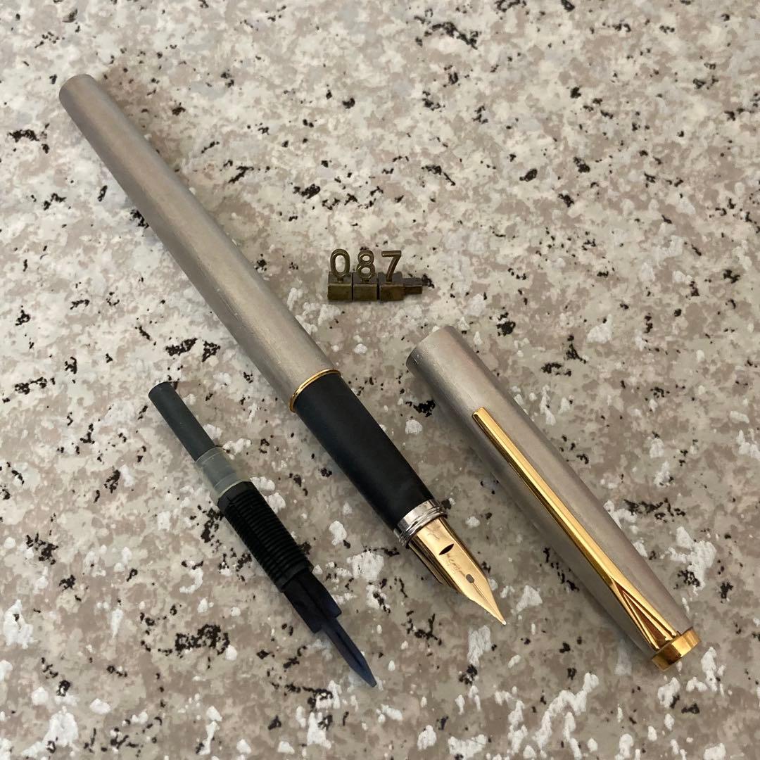 #087 オーバーホール万年筆 PILOT CUSTOM グランディ？ 18k