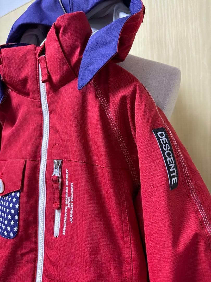 デサント　140cm スキーウェア　スキーウエア　子供　DESCENT キッズ②