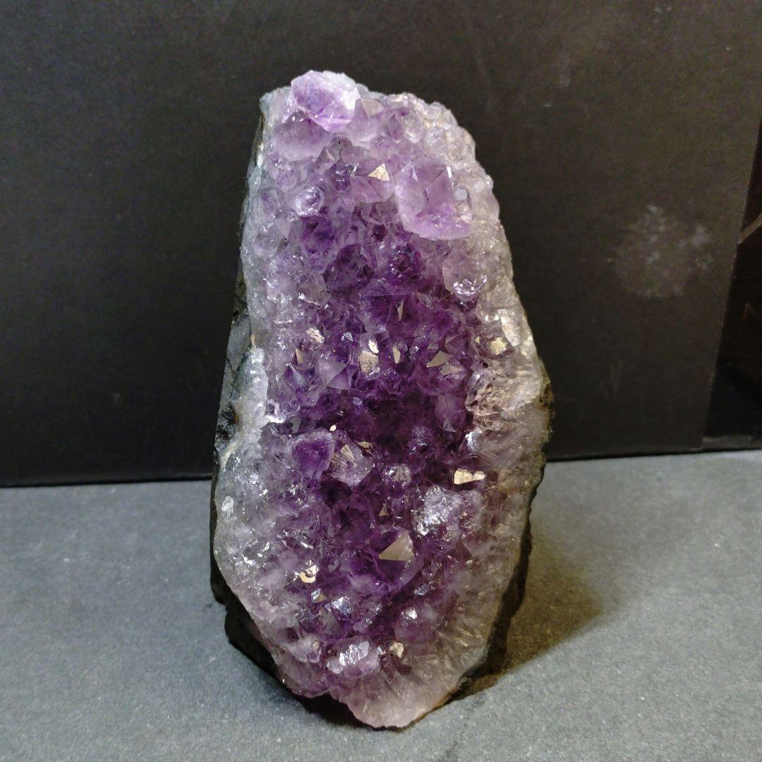 ☆高透明☆キラキラ☆ウルグアイ産アメジスト　クラスター　天然石　パワーストーン⑥