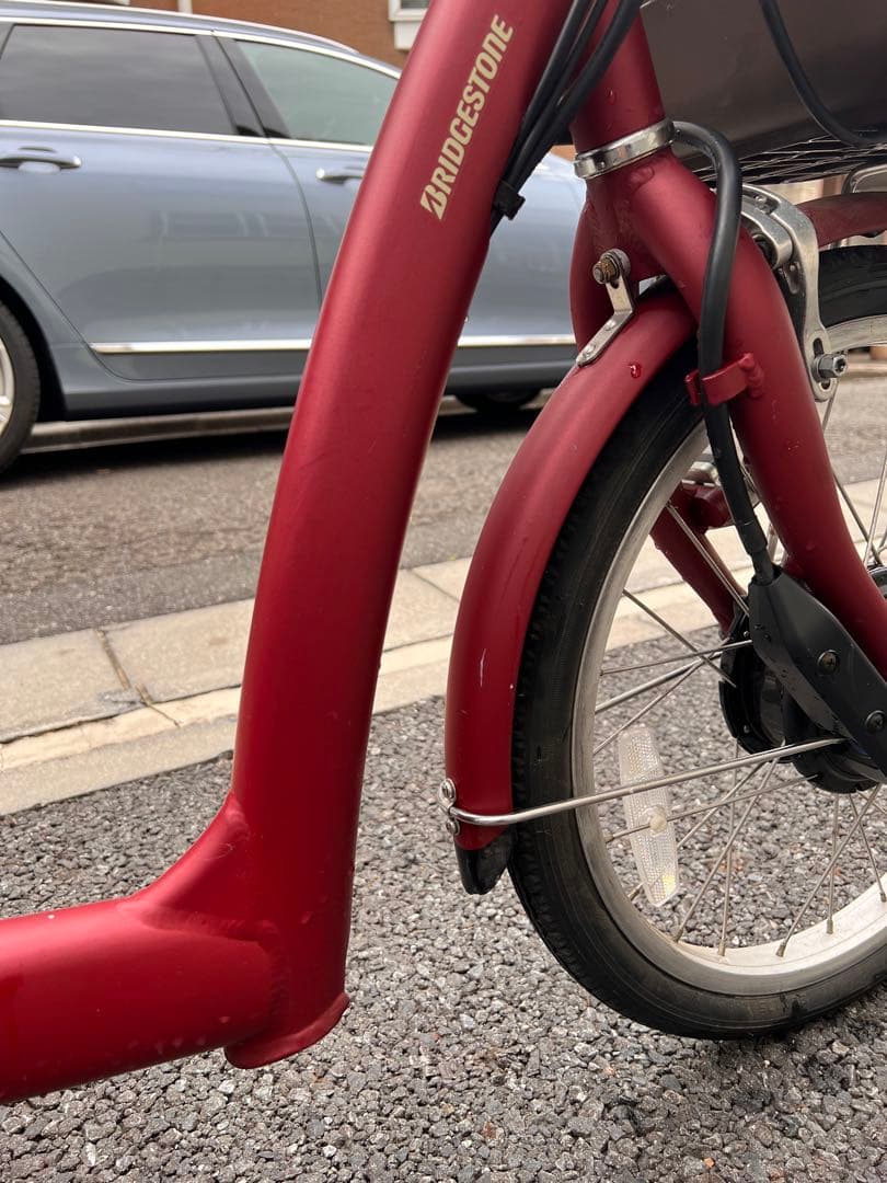 【格安・条件付き値下げあり】ブリヂストン電動アシスト3輪自転車