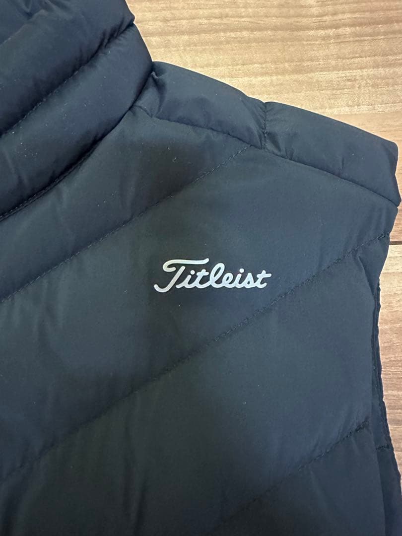 Titleist タイトリスト ダウンベスト ブラック Lサイズ