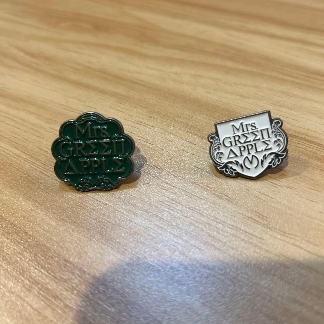 Mrs. GREEN APPLE ピンバッジ 7個セット