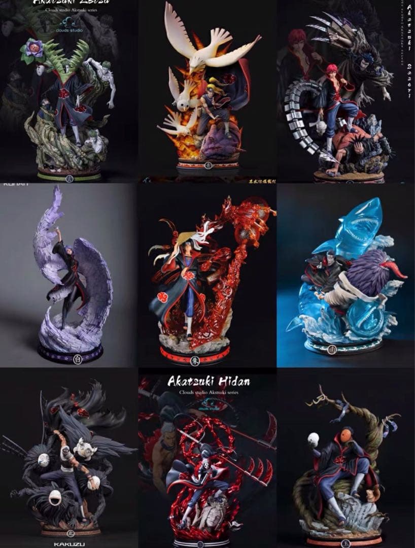 NARUTO ナルト うちはオビト ガレージキット ガレキ スタチュー ③