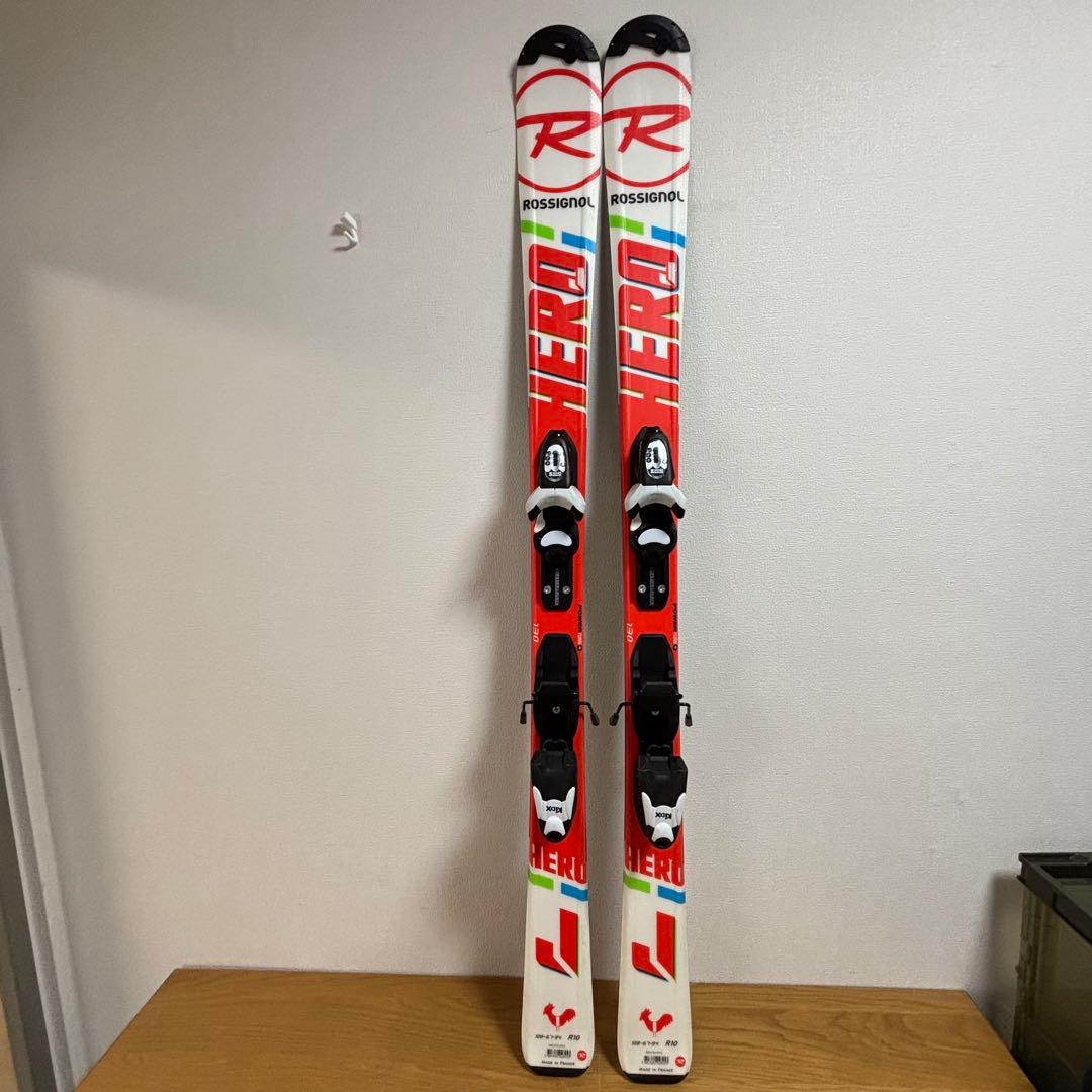Rossignol ジュニアスキーセット　子供　130cm 24-24.5cm