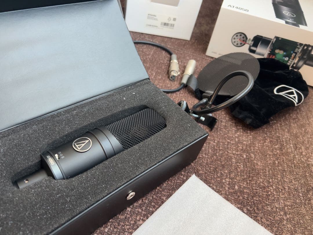 Audio-Technica AT4050 マイク➕AT8700J マイクアーム