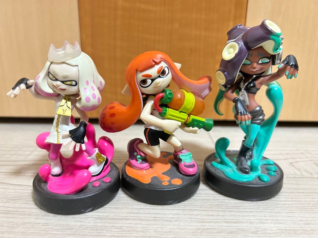 スプラトゥーン amiibo ヒメ イイダ イカリング